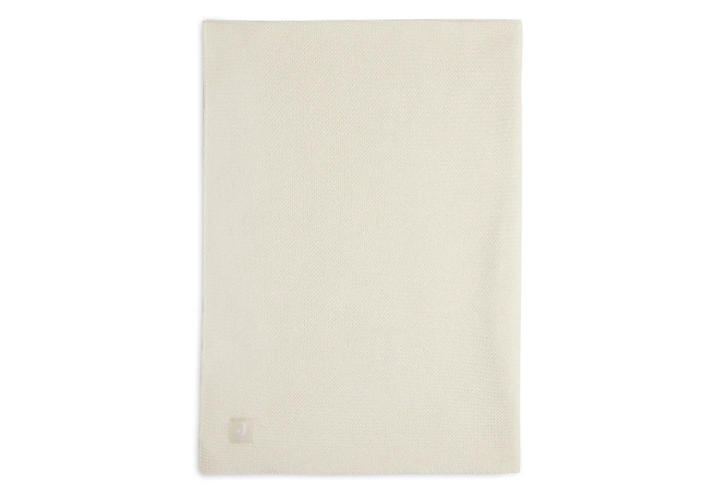 Jollein | Deken Basic Knit Ivory 0.9TOG Ecru 75x100cm