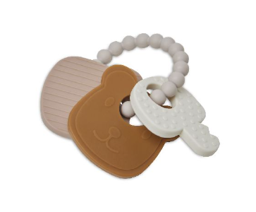 Jollein | Bijtring Teddy Bear Sleutelbos Siliconen