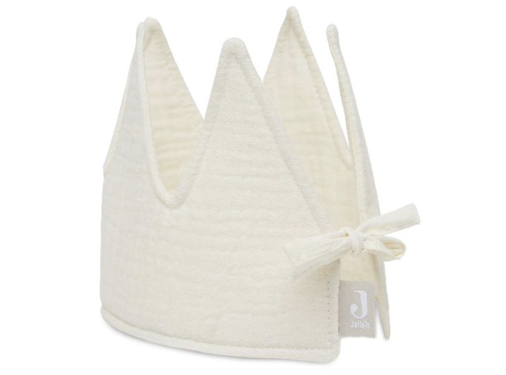 Jollein | Verjaardagskroon Ivory Birthday Crown Textiel Ecru 12x35cm 