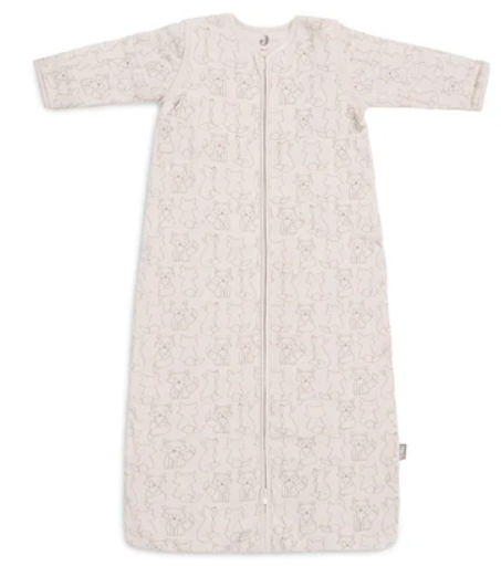 Jollein | Slaapzak Fox Nougat met Mouwen All Over Vos Jersey 3.0TOG 70cm