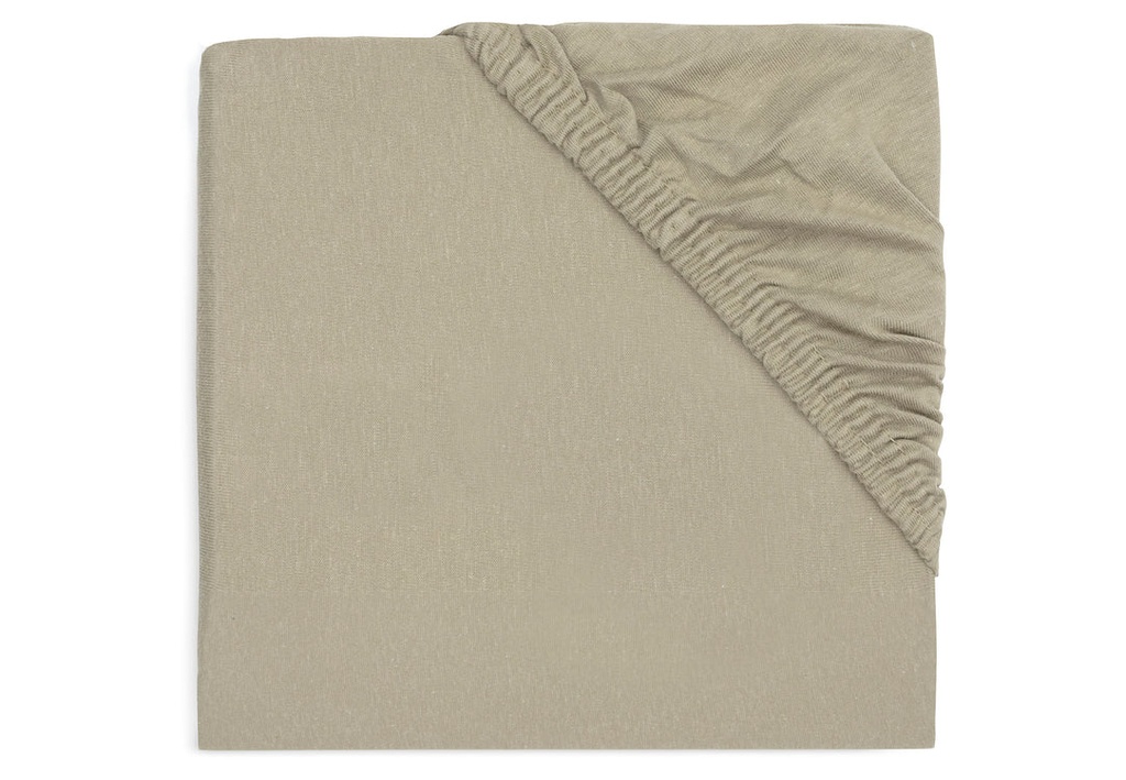 Jollein | Hoeslaken Wieg/Draagmand Olive Green Groen 40/50x80/90cm