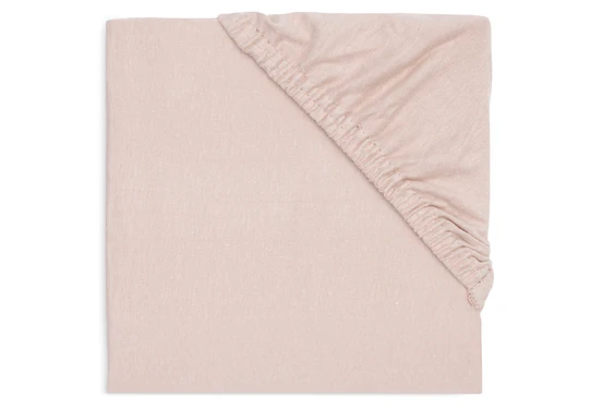 HOESLAKEN, 60x120cm, wild rose, roze, vr babybed 60x120, uni, jersey, 100% katoen, 1 stuk(s), 2023-2024