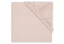 HOESLAKEN, 60x120cm, wild rose, roze, vr babybed 60x120, uni, jersey, 100% katoen, 1 stuk(s), 2023-2024
