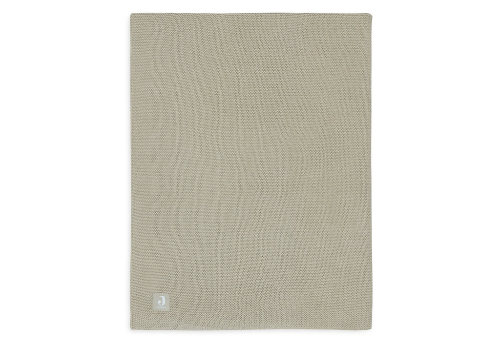 Jollein | Deken Basic Knit Olive Green 0.9TOG Groen 75x100cm 