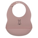 Nattou | Slabbetje Dusty Pink Siliconen Roze