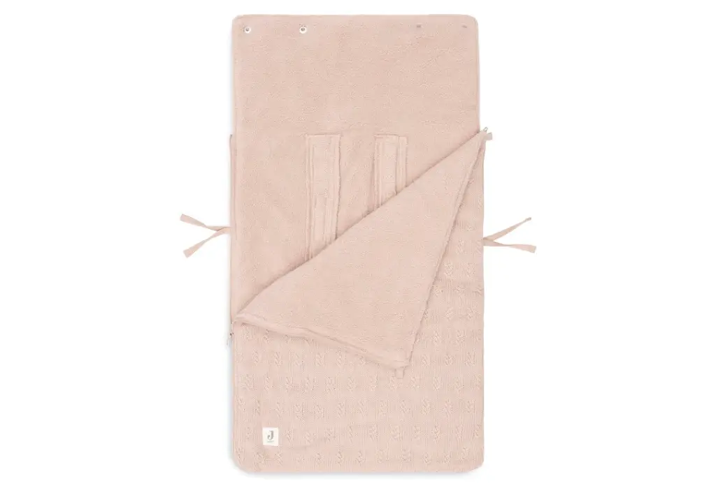 Jollein | Voetenzak vr Autostoel Groep 0+ Grain Knit Tricot Wild Rose 