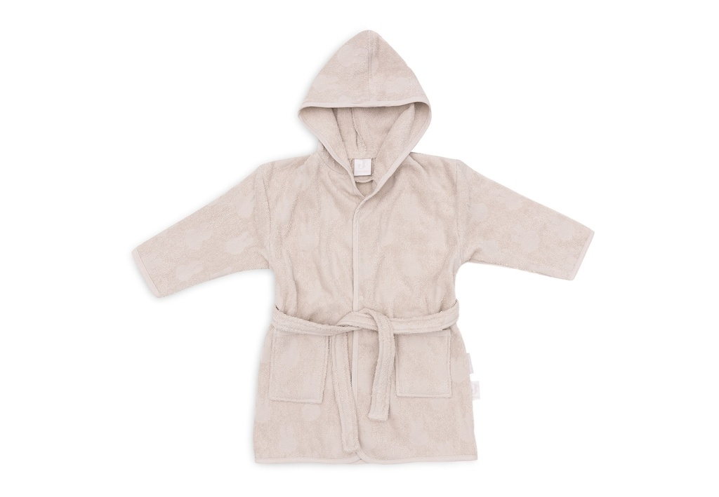 Jollein | Badjas Miffy Jacquard Nijntje Badstof Nougat Ecru 1-2Y