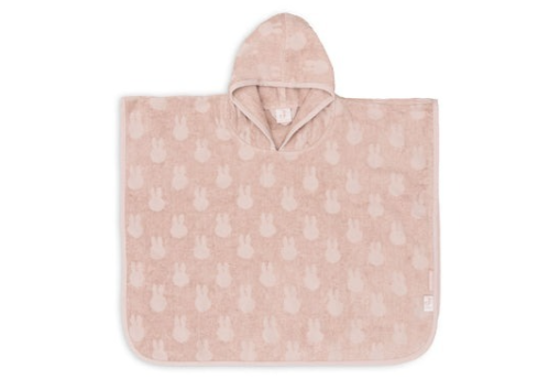 Jollein | Poncho Miffy Jacquard Badstof Wild Rose 12-48M