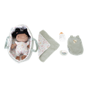 Little Dutch | Pluche Knuffel Babypop Evi Groen Textiel H30cm +12m