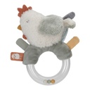 Little Dutch | Rammelaar Little Farm Kip Ringrammelaar Groen +0m