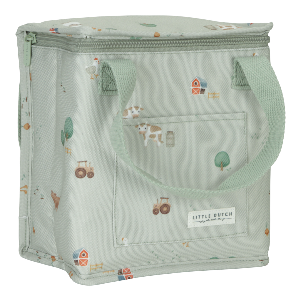 Little Dutch | Koeltas Little Farm Groen 20x21x12cm