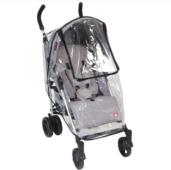 REGENSCHERM/WINDSCHERM, vr buggy Mika/One-hand folding buggy/4 position /Fenn/Paraplu buggy, pvc, in etui, 2020