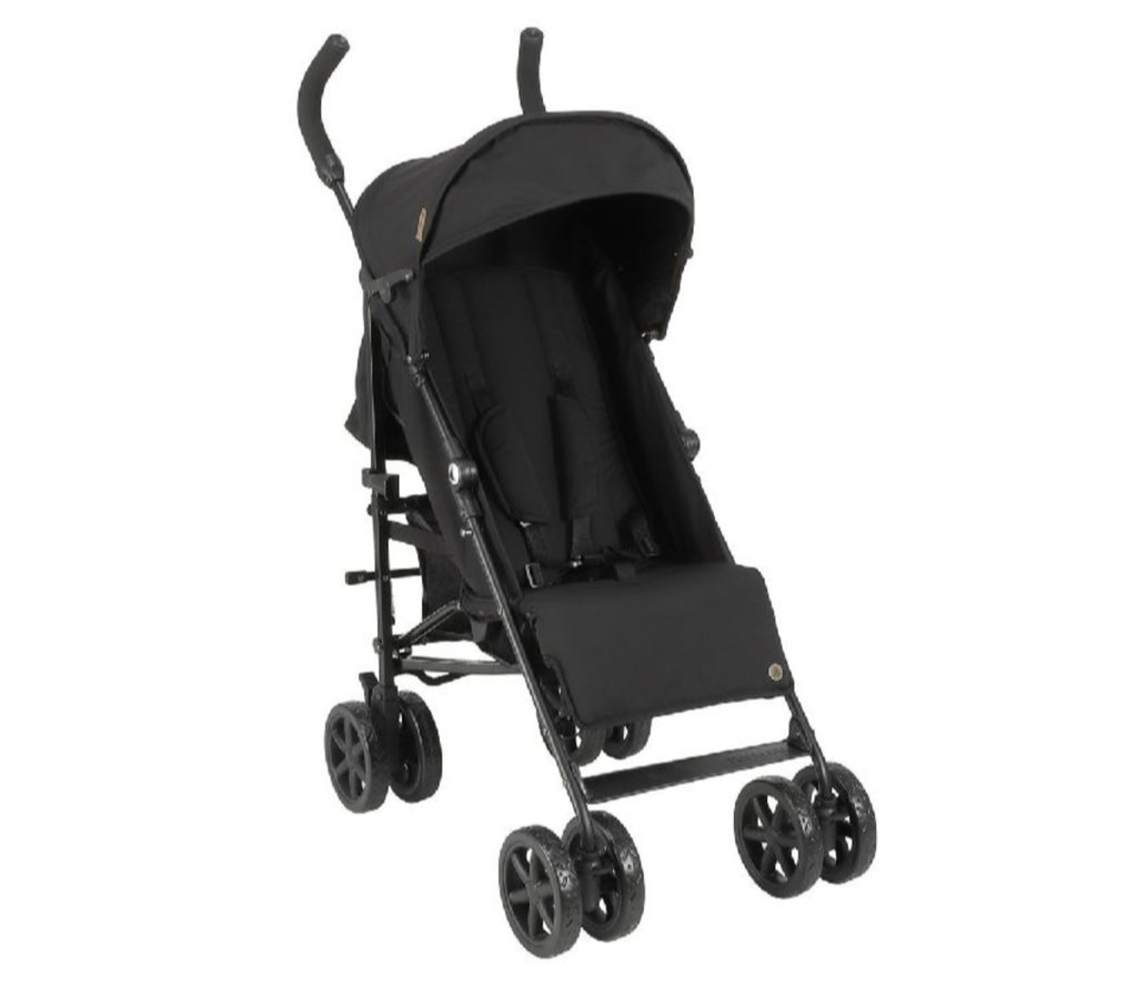 BUGGY, Fenn, black, zwart, zwart aluminium frame, zwenkwielen, +boodschappenm, vierwieler, 2024