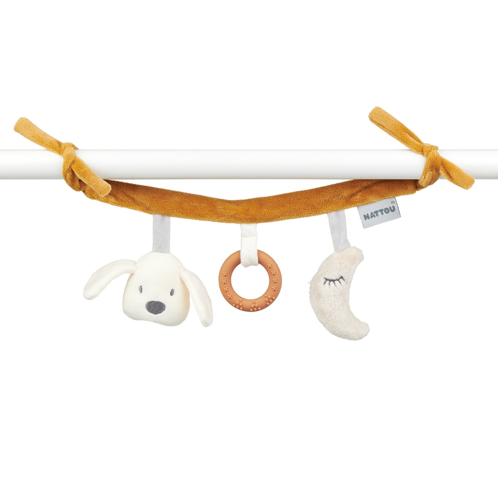 Nattou | Maxi-Cosi Hanger Maxi Toy Charlie Bruin/Ecru
