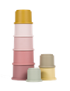 Little Dutch | Stapelpyramide Stapelbeker Roze +6M