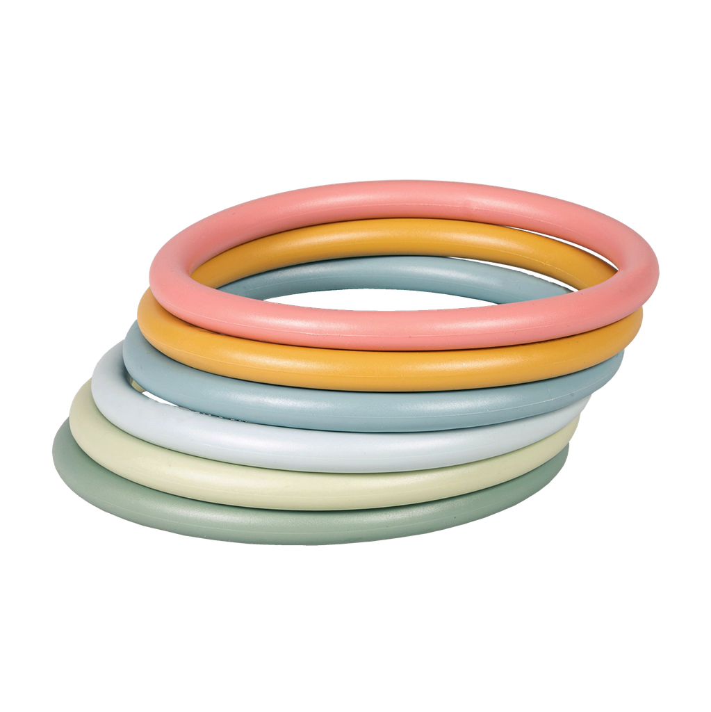 Little Dutch | Educatief Speelgoed Activity Ringen 6-pack