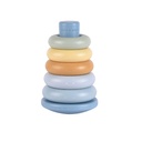 Little Dutch | Stapelpyramide Stapelringen Blauw +6m
