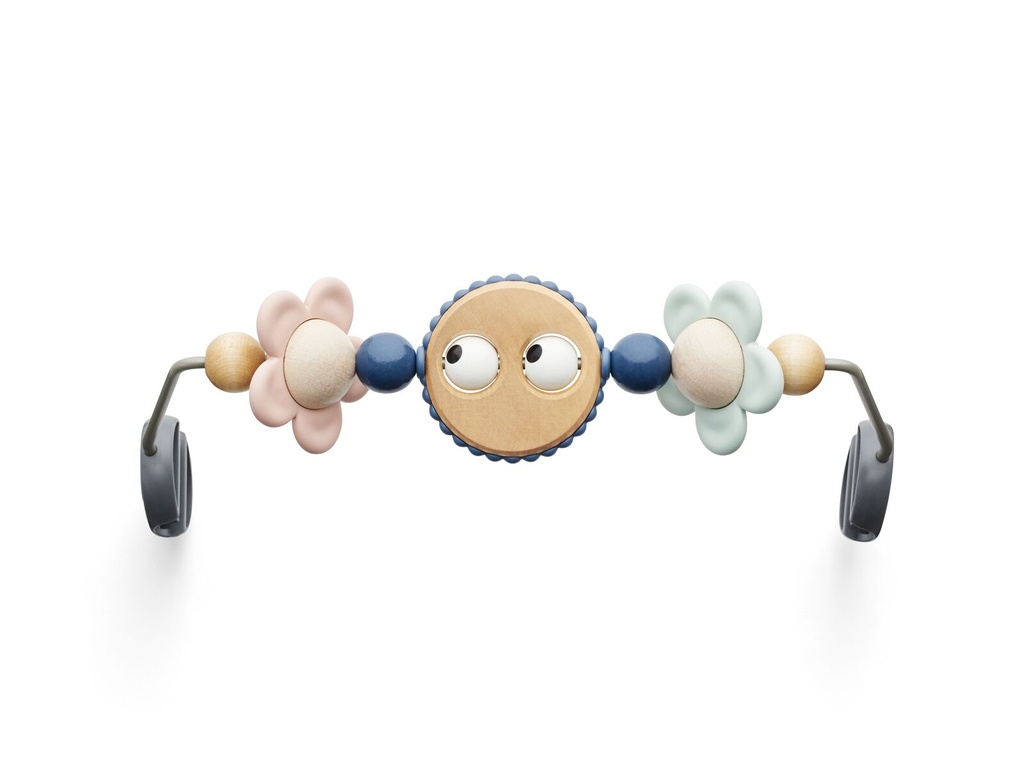 SPEELBOOG, Googly eyes, pastel, multikleur, hout, geschikt voor BabyBjörn Balance Soft/Bliss