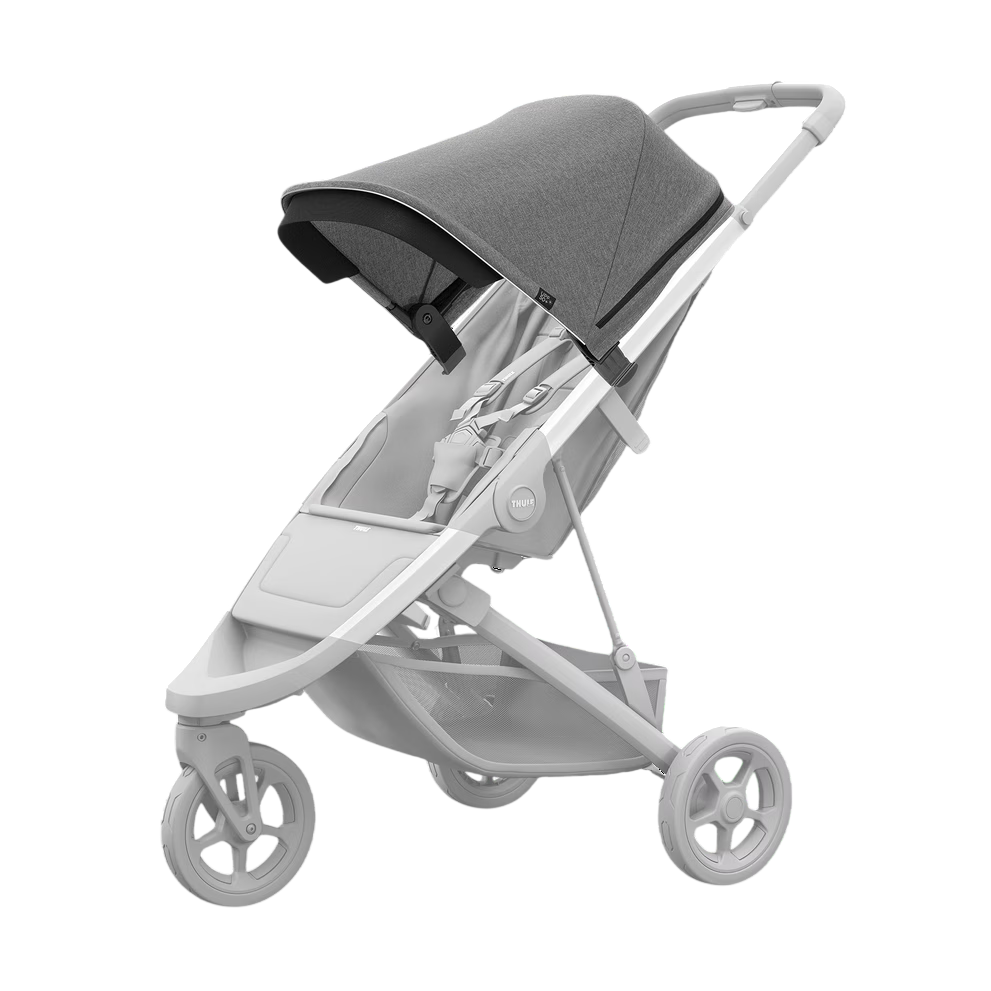 Outlet Thule | Zonnekap vr Buggy Spring Grey Melange - Niet geschikt vr huidige Spring 2