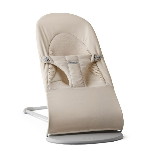 RELAX, Geweven/Jersey, light beige, Balance Soft, gerecycl poly/mesh/jersey,: max 13 kg, opvouwb, rug verstelb, 2024..