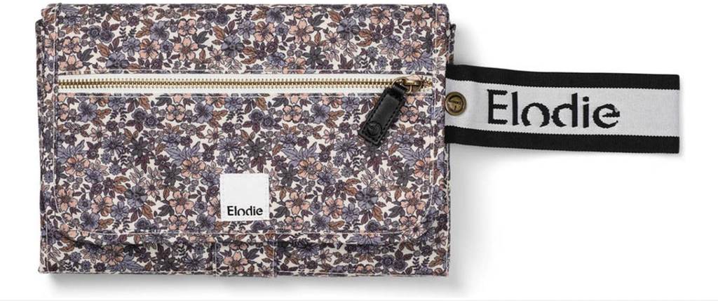 Elodie | Luiermatje Blue Garden All over Bloemen