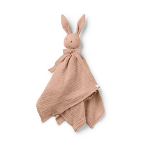 KNUFFELDOEK / DOUDOU, Blinkie, blushing pink, roze, konijn, textiel, vanaf 0 maand, 2024