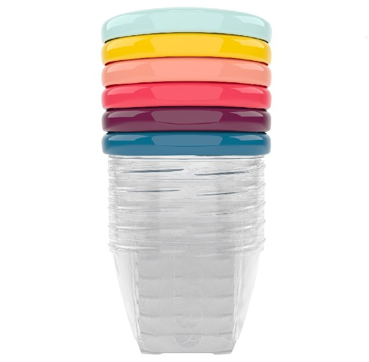 Babymoov | Bewaarpotjes Kit M Multikleur 6x180ml
