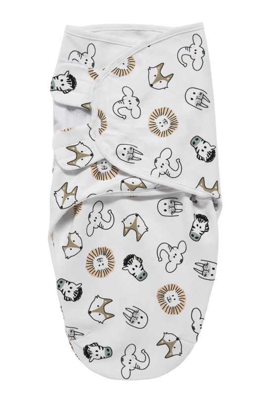 Meyco | Inbakeren Animal Swaddle Jersery 1.0TOG 3,5kg-6,5kg  0-3M