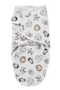 INBAKEREN, 0-3m, Animal, in jersery, van 3.5 kg tot 6.5 kg, 1-laags, Swaddle