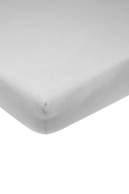 HOESLAKEN, 40x80/90cm, light grey, grijs , vr wieg/draagmand voor wandelwagen, uni, katoen, 100% katoen, 1 stuk(s)