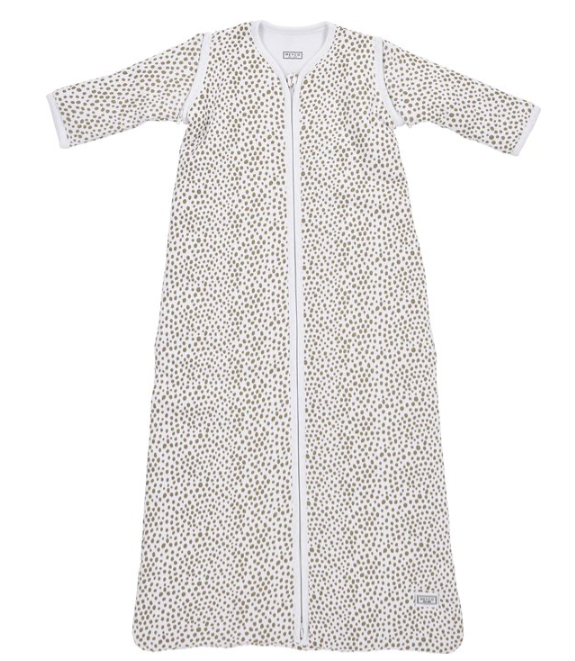 Meyco | Slaapzak Cheetah Taupe LM All Over Cheetahprint Jersery Klassiek Model 2.5TOG 70cm