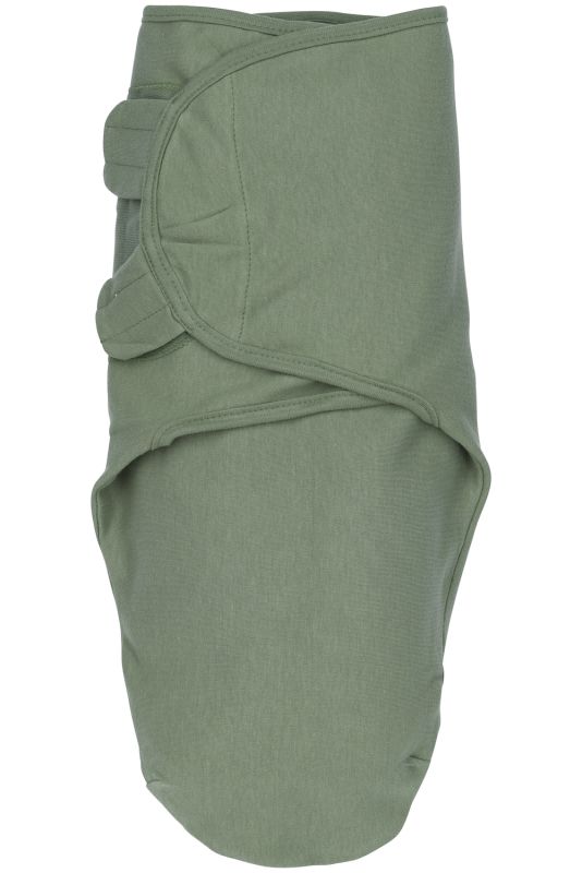 Meyco | Inbakeren Forest Green Swaddle Jersey 1.0TOG Groen 3,5kg-6,5kg 0-3M