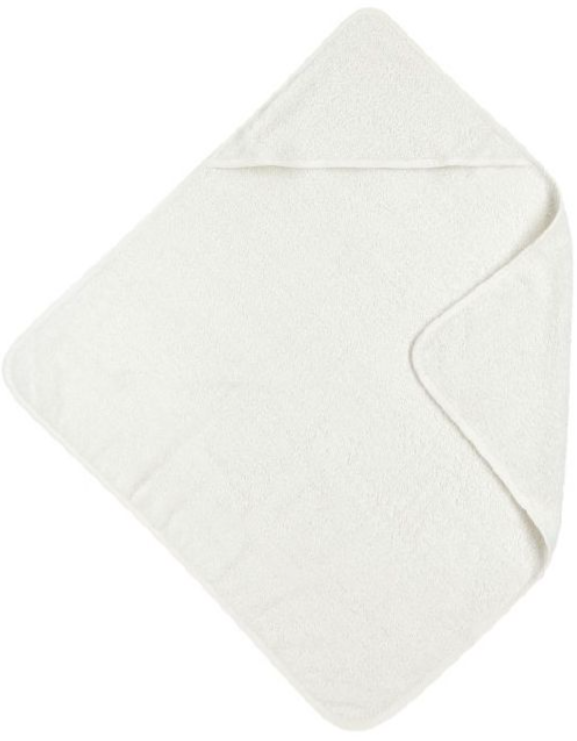 Meyco Baby | BADCAPE, Basic Badstof offwhite, ecru, uni, badstof, 75x75cm