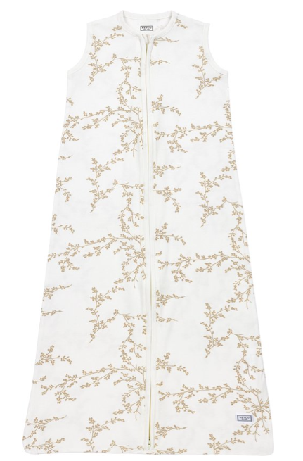 Meyco | Slaapzak Branches Sand All over Takkenprint Jersey 1-laags Zomer 0.3TOG 70cm