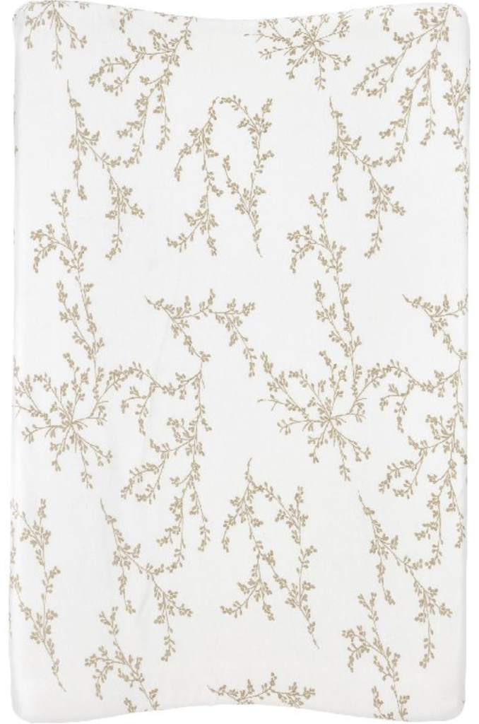 Meyco | Waskussenhoes Branches Jersey Sand Bruin/Ecru 50x70cm