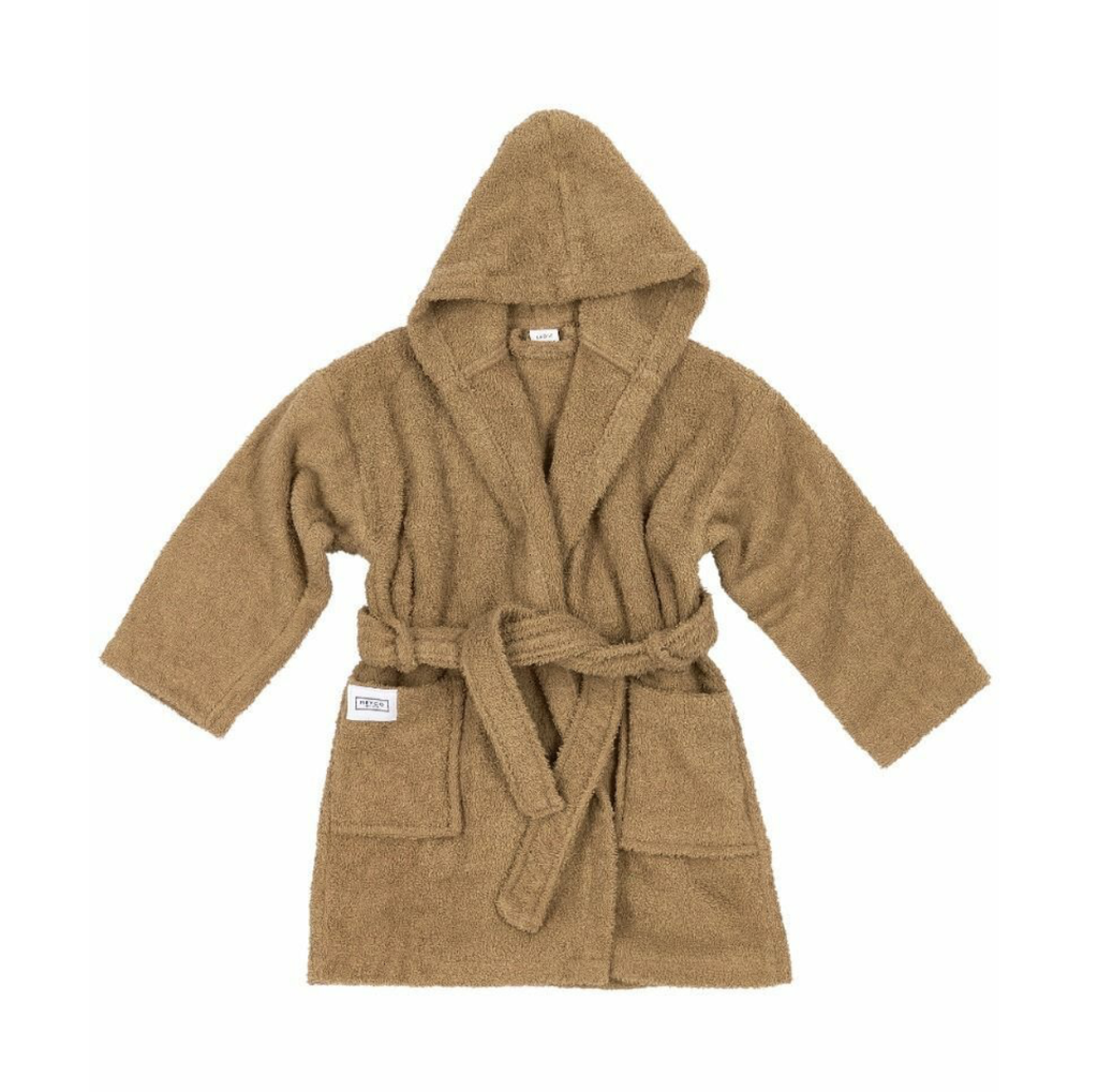 BADJAS, M86-92, Basic Badstof toffee, bruin, uni, badstof, lintsluiting