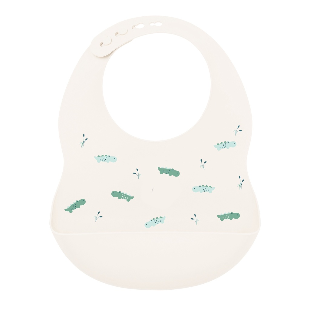 Nattou | Slabbetje Silicon Offwhite 