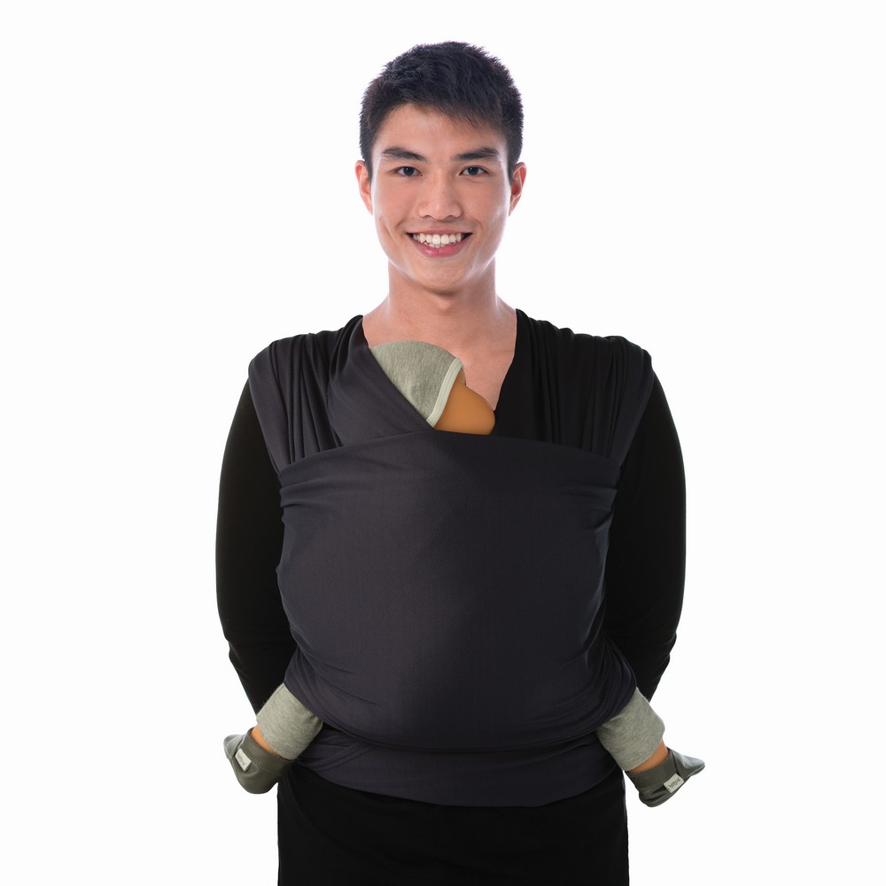 Babylonia | Draagdoek Tricot-Slen Cool Navy Blauw 