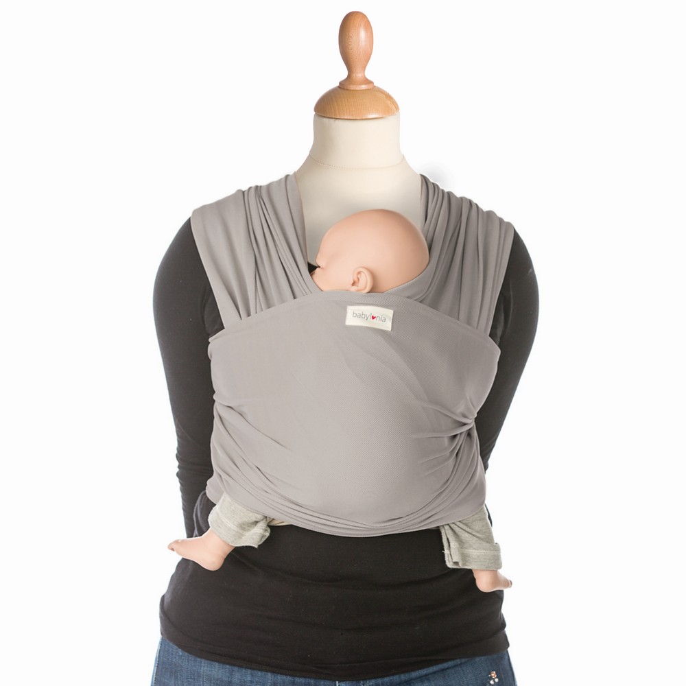 Babylonia | Draagdoek Tricot-Slen Organic Mild Taupe