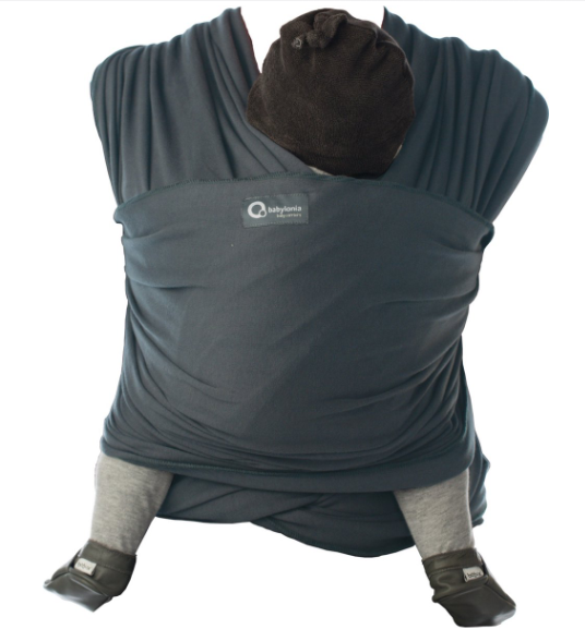 Babylonia | Draagdoek Tricot-Slen Bamboo Smokey Grey