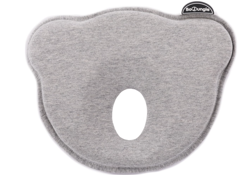 HOOFDKUSSEN, B-Cosy Head Rest, grey, 21cm x 26cm, vr wieg/draagmand/ babybed/park/relax