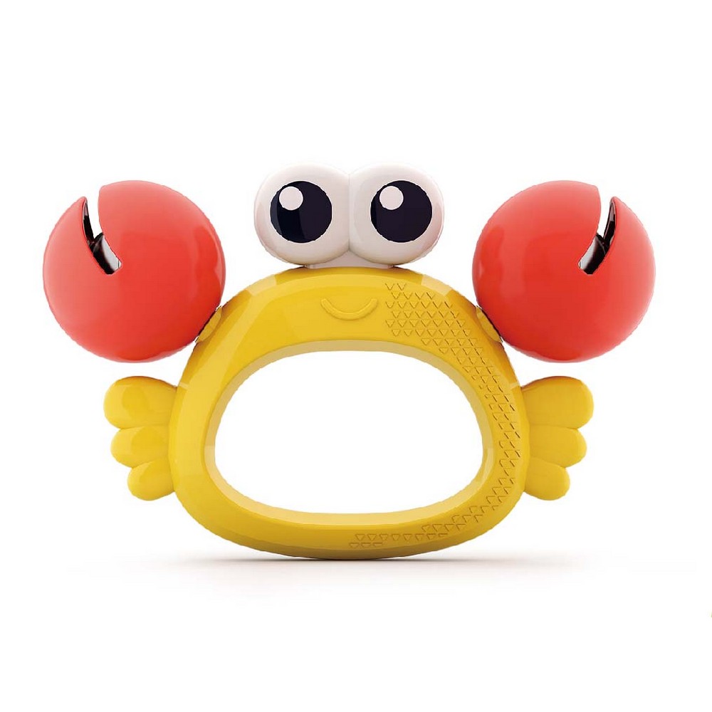 RAMMELAAR, B-Rattle Symphony Crab, multikleur, kunststof, +muziek