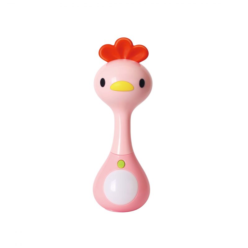 Bo Jungle | Rammelaar B-Light & Music Rattle Chicken