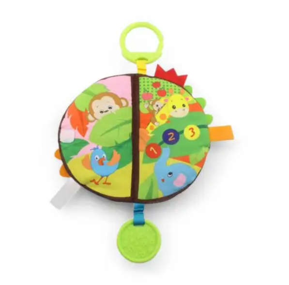 Bo Jungle | Maxi-cosi Hanger B-Booklet Diertjes Textiel +0M