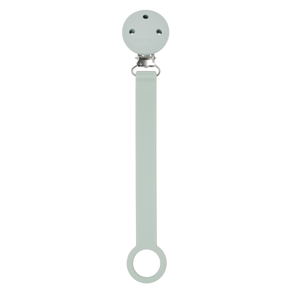 Nattou | Fopspeenketting Silicone Salie Groen 
