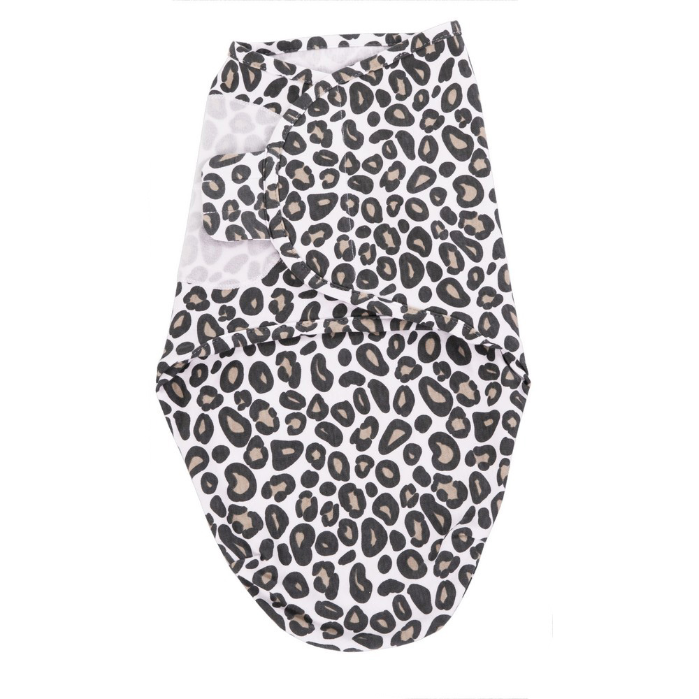 INBAKEREN, 60 cm, B-Wraps Small, leopard, katoen, van 0 maand tot 4 maand, L 60 cm, van 3 kg tot 6.4 kg
