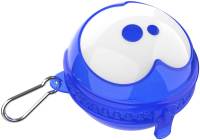 Fruitfriends | Fruitdoos Appel Neon Blue Transparant Blauw/Transparant 10x10cm