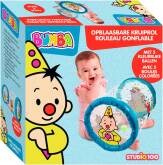 KRUIPROL, Confetti, Bumba, blauw/ transparant, kunststof/textiel, +activities, vanaf 6 maanden