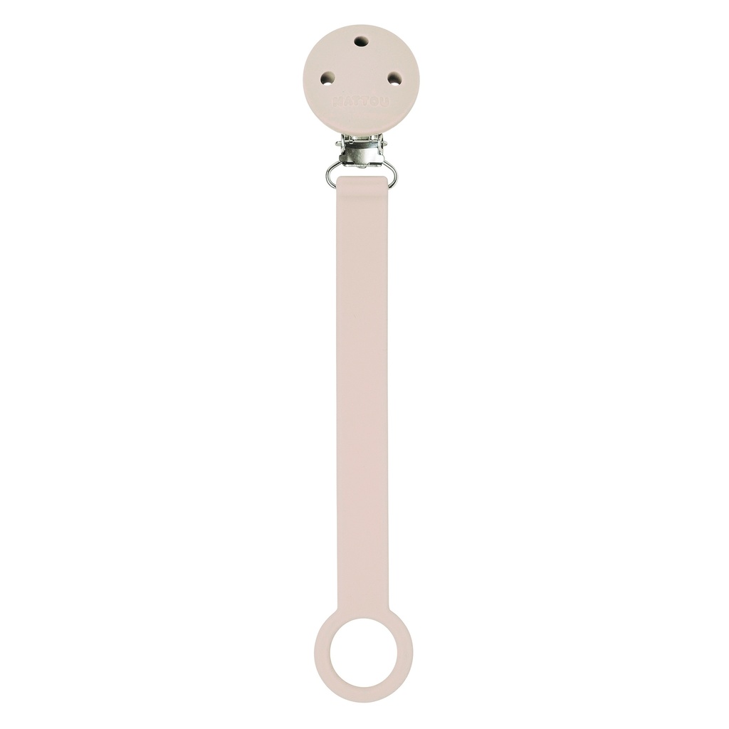 Nattou | Fopspeenketting Silicone Beige