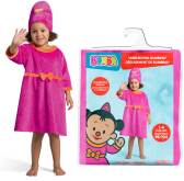 KOSTUUM, Bumbina, Bumba, clown, roze, voor kind, met verkeedpak